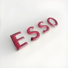 Insegna Vintage - LETTERE ESSO