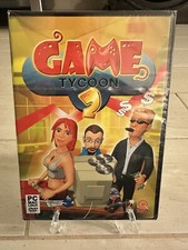 GAME TYCOON 2 Giochi COMPUTER Games PC da Collezione Nuovi CD DVD ROM Sealed