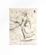 Luca Bellandi - Incisione ceramolle su fondino - The Dance - Certificata