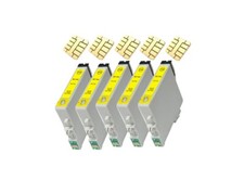 5 cartucce stampante Yellow