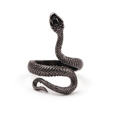 Anello Serpente Nero