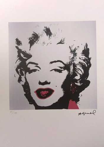 Andy warhol litografia - litografia, su
