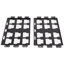 Confezione da 2 supporti per cassetta degli attrezzi in acciaio inox resistente per QIGN