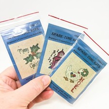 Mini kit punto croce tempo di