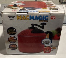 Pastiera Mac Magic 4 Qt con coperchio colino integrato. Nuovissimo. Mai usato