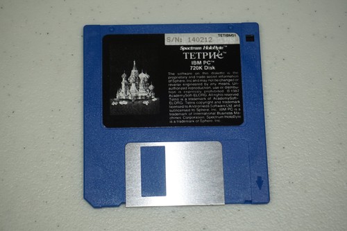 Spectrum holobyte tetris - holobyte, ibm