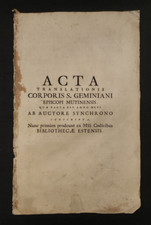 ACTA TRANSLATIONIS CORPORIS S