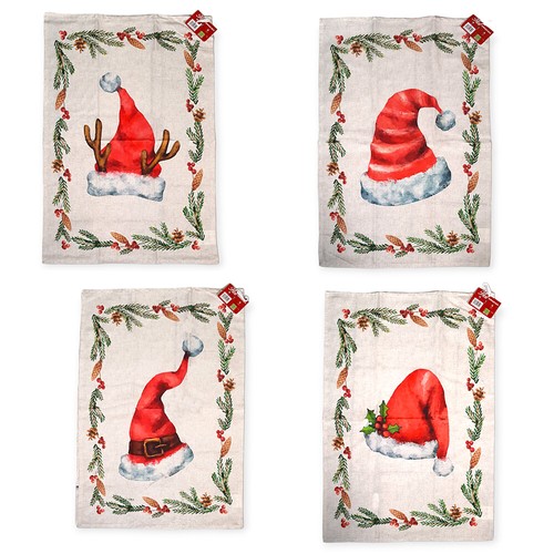 Strofinaccio natale cucina hat - strofinaccio,