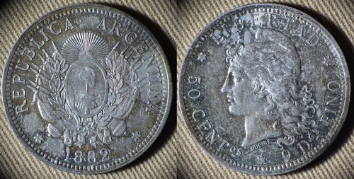 Argentina 1882 ct bu - 1882,