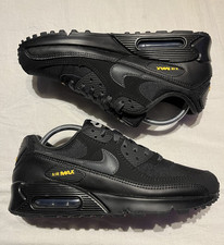 Nike Air Max 90 Nero/Giallo Velocità - HM0628-001 - Taglia UK 7,5.