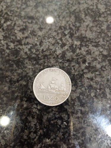 Moneta 500 lire argento - 500,
