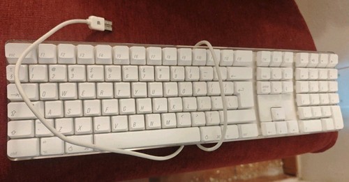 Apple wired keyboard usb model - apple,