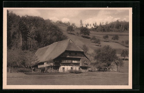 Cartolina rankach foresta - rankach,