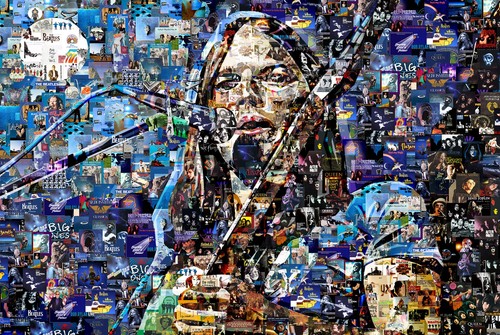 Poster art collage david - art,