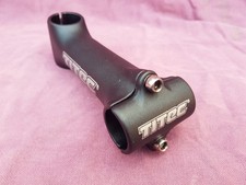 Stelo bici MTB Retro TiTec per sterzo 1 1/8" e barra diametro 25,4mm. Lunghezza 130 mm. 234g!