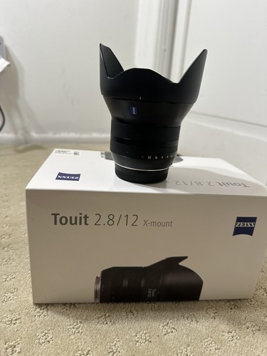 Obiettivo carl zeiss touit - obiettivo, 12