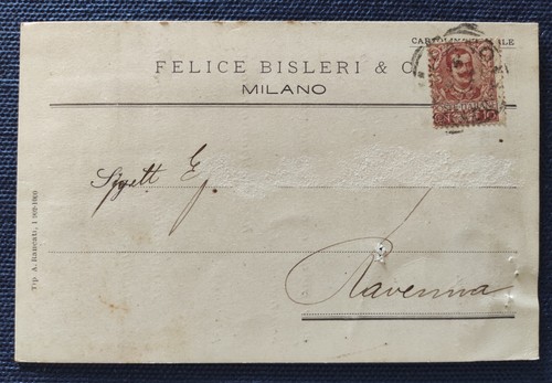 Felice bisleri milano 1902 con - bisleri,