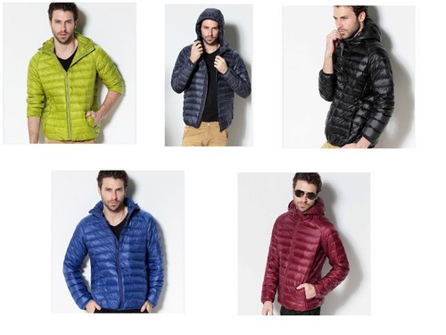Piumino light uomo 100 - , grammi