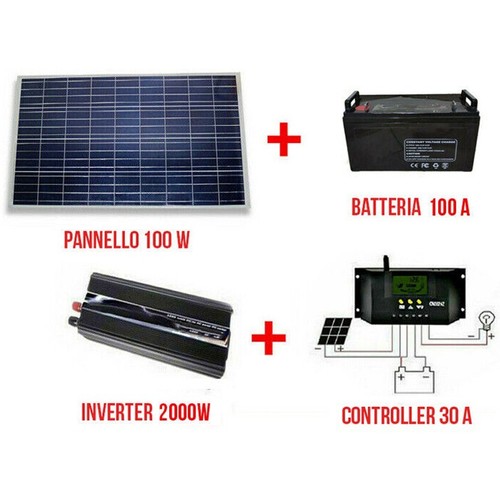 Kit fotovoltaico isola - fotovoltaico,