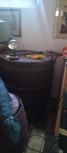 Botte antica vintage grande - botte,