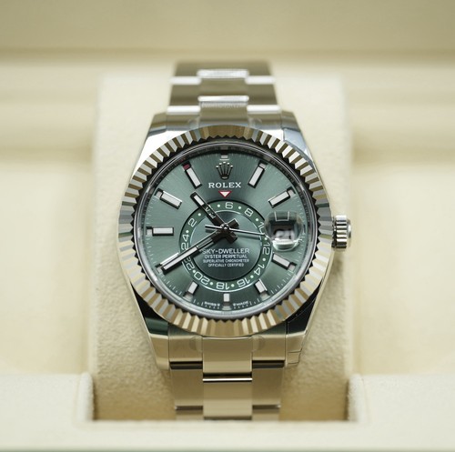 Rolex sky dweller uomo in - rolex,