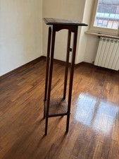 MOBILE TAVOLINO COMODINO PORTA LAMPADA INGRESSO SOGGIORNO IN LEGNO CLASSICO NOCE