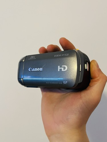 Canon vixia r20 full 8gb - hf, hd