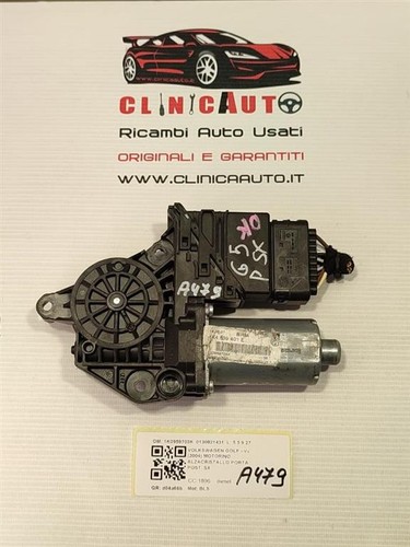Motorino alzavetro posteriore - motorino,