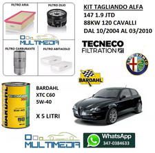 KIT TAGLIANDO FILTRI + OLIO