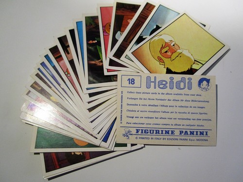 Heidi panini 1978 figurina - heidi-panini, 1978-figurina