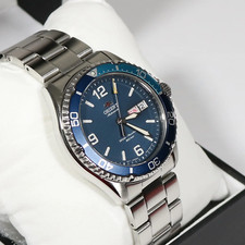 Orient Mako III Blue Dial