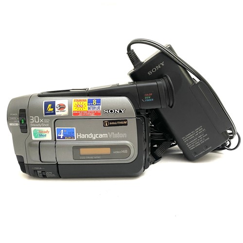 Videocamera lcd sony ccd - videocamera, ccd-trv82