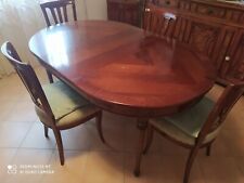 tavola allungabile con 4 sedie, mobile stile antico, ottime condizioni