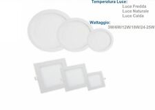 3 PEZZI FARETTI LED PANNELLO