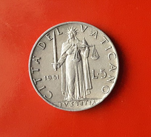 Lire 1951 vaticano - lire,