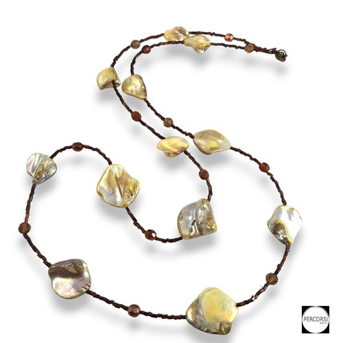 Collana donna con inserti - , in