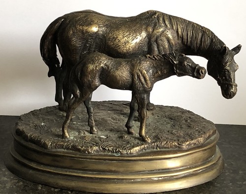 Splendida scultura cavalla - splendida,