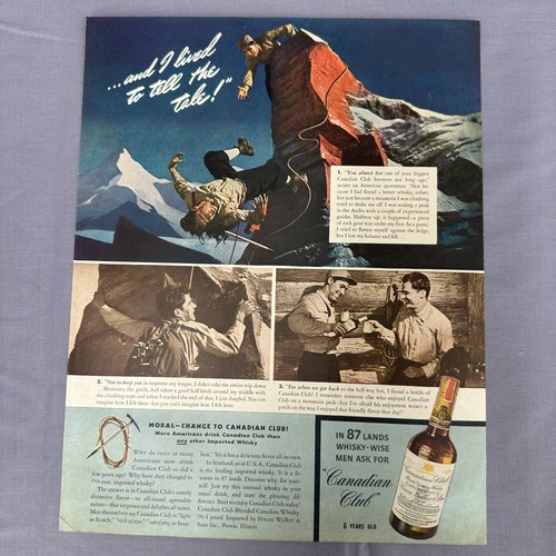 1940 canadian club whisky - 1940,
