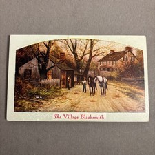 The Villiage Blacksmith horses