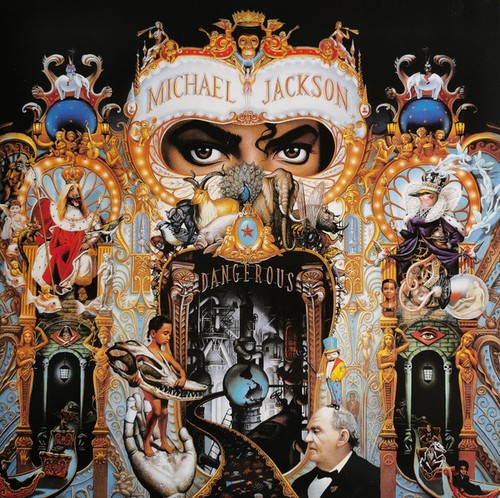Michael jackson dangerous lp - michael,