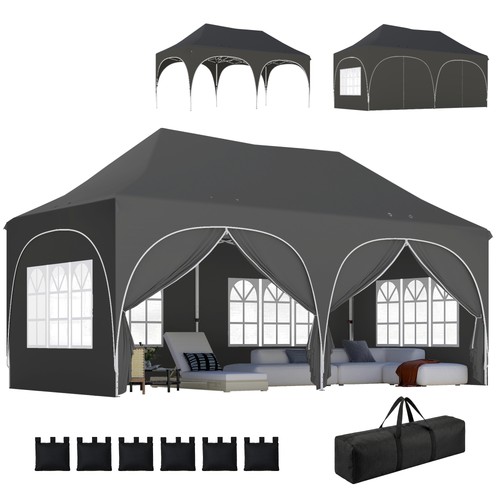 Outsunny gazebo pop 6 m - outsunny, up