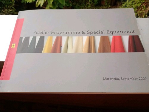 Ferrari 2009 atelier programme - ferrari,