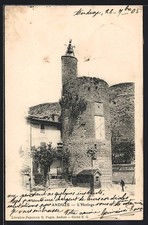 CPA Anduze, L´Horloge 1905 