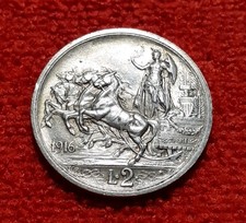ITALIA REGNO V.E.III° 2 LIRE