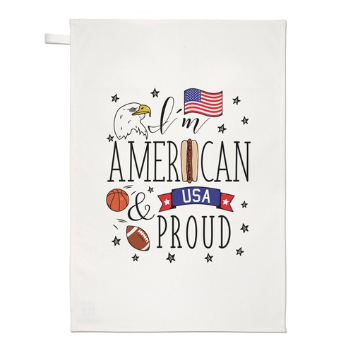 Americana e orgoglioso - e,