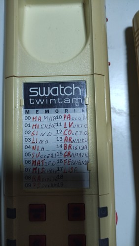 Telefono segreteria swatch - telefono,