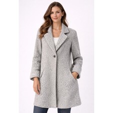 Zara Basic Grey Wool Blend
