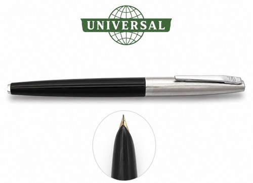 Universal black fountain pen - universal,