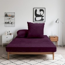 Lenzuolo teso flanella invernale microfibra 30 cm altezza ponte 360° elastico morbido caldo