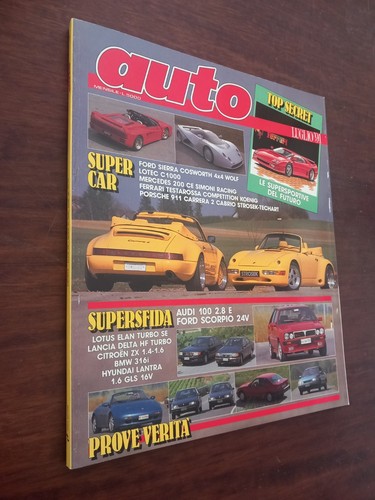 Rivista auto conti 7 - rivista, 1991